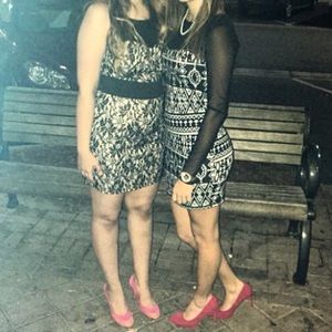 Forever 21 print dress